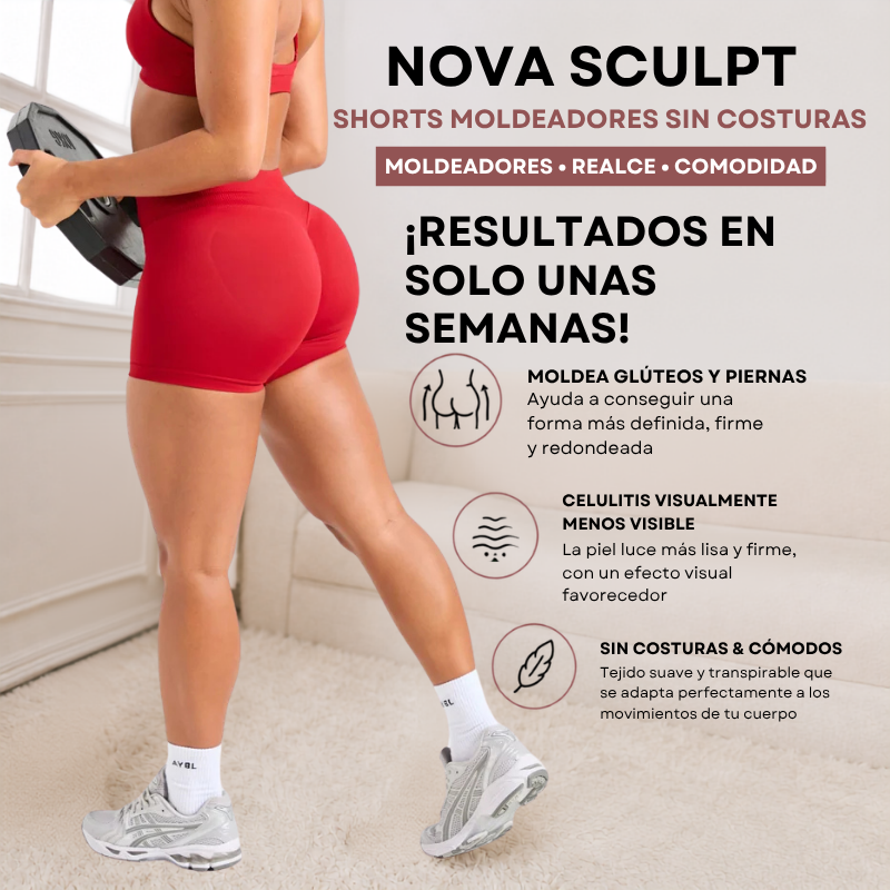 NOVA SCULPT | Shorts Moldeadores Sin Costuras