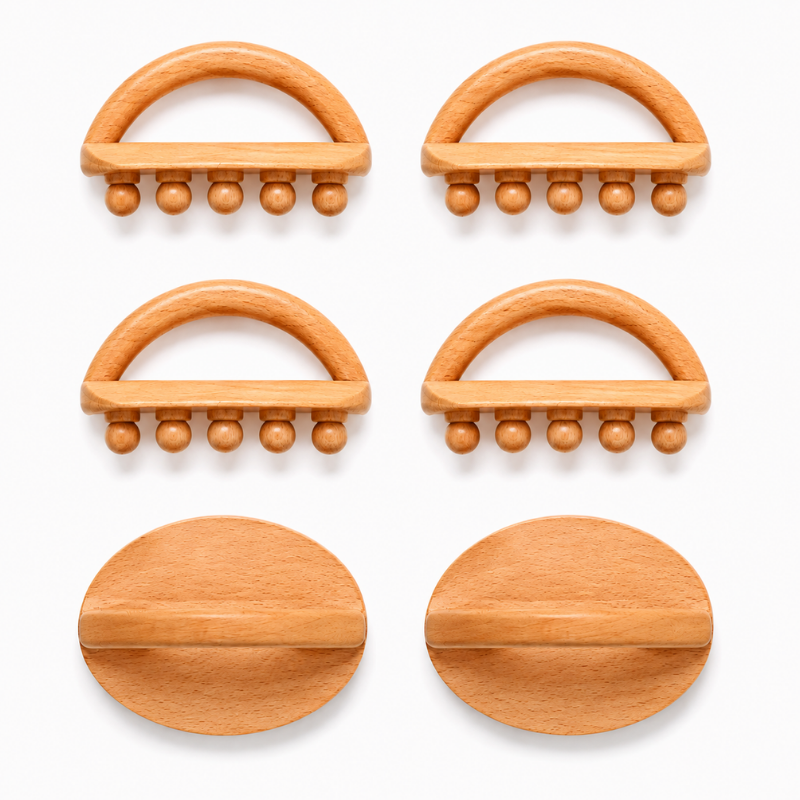 Alina | Cepillo de Masaje de Madera