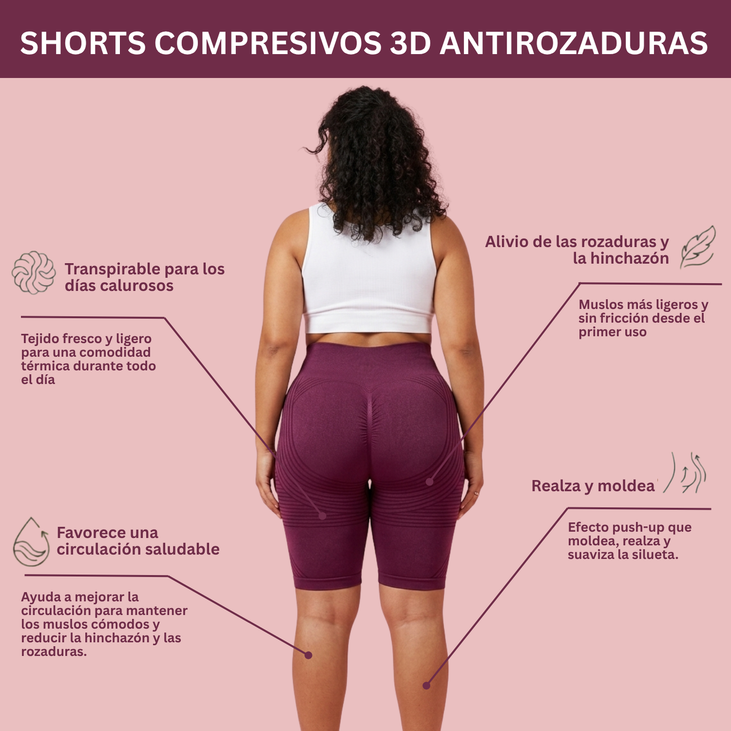 NOVA | Innovative Anti-Cellulite 3D Short Leggings